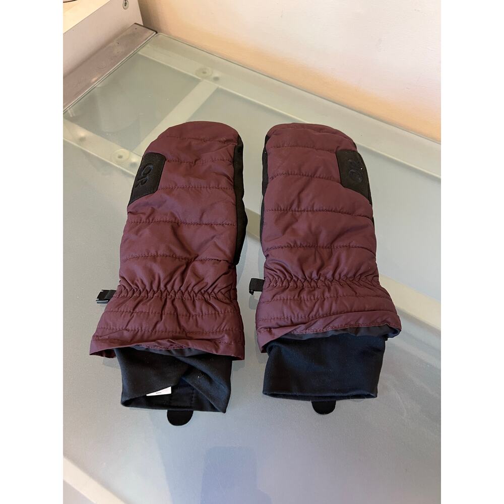 outdoor research shadow mitts mittens ski snowboard winter gloves womens large